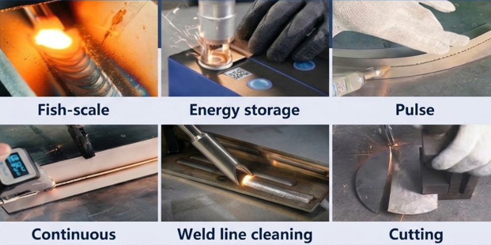 Multiple welding methods