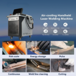 LNX K4 air-cooled 1600W handheld laser welder