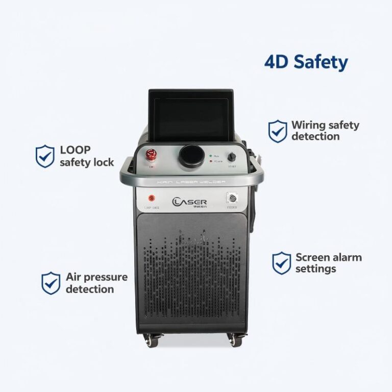 LNX K4 air-cooled 1600W handheld laser welder
