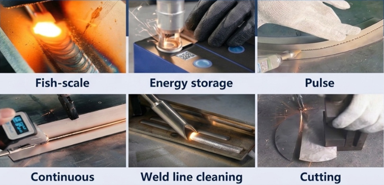 Multiple welding methods